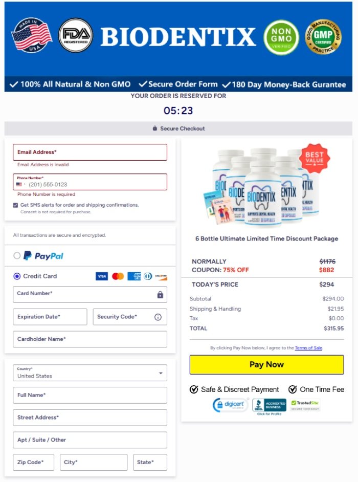 biodentix-100-percent-secure-checkout